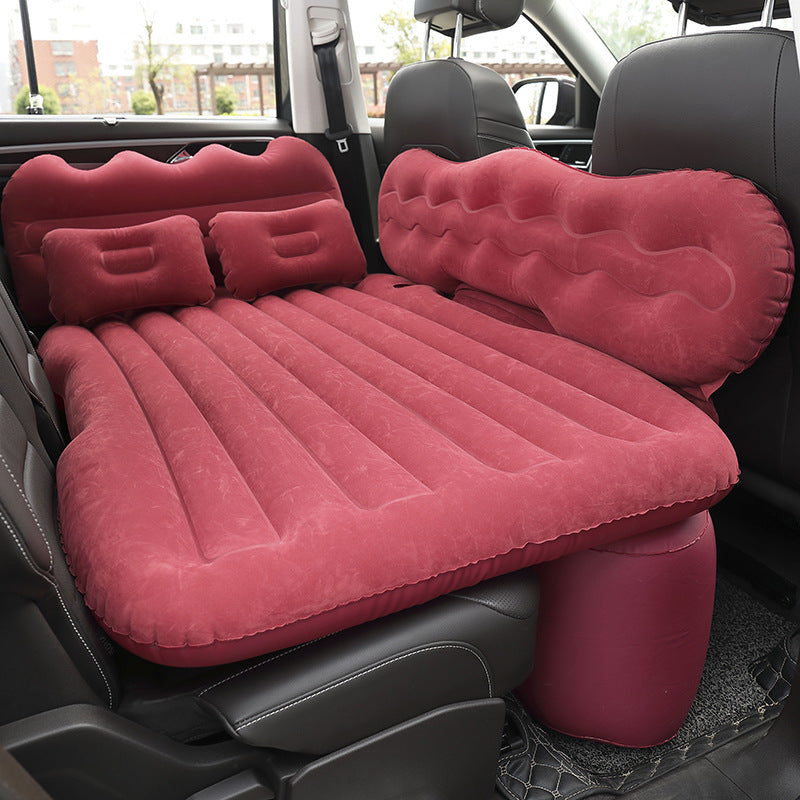 Car Travel Bed Air Inflatable Mattress Back Seat Rest Cushion