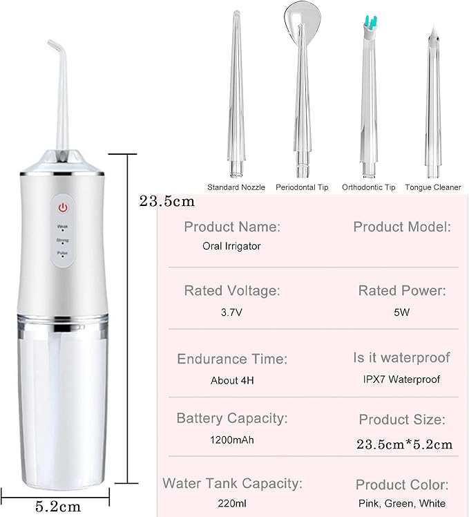 Portable Oral Irrigator