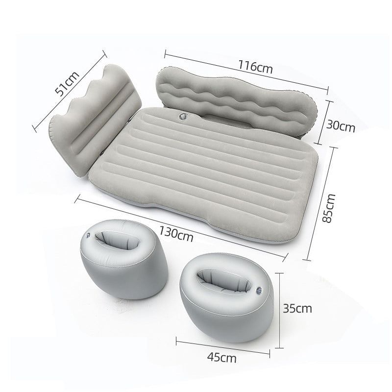 Car Travel Bed Air Inflatable Mattress Back Seat Rest Cushion