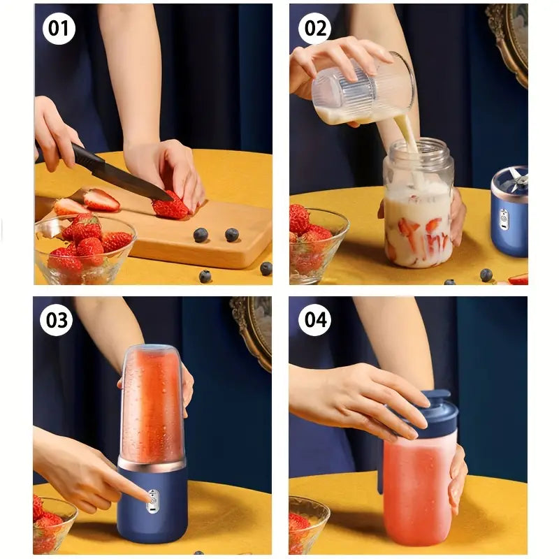 Portable Juicer Blender + Gift Cup